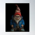 thumbnail image 2 of The Gnomies Got Homies Unique Design Poster Wall Art, Modern Wall Decor For Living Room Bedroom, 24x36 UNFRAMED, 2 of 3