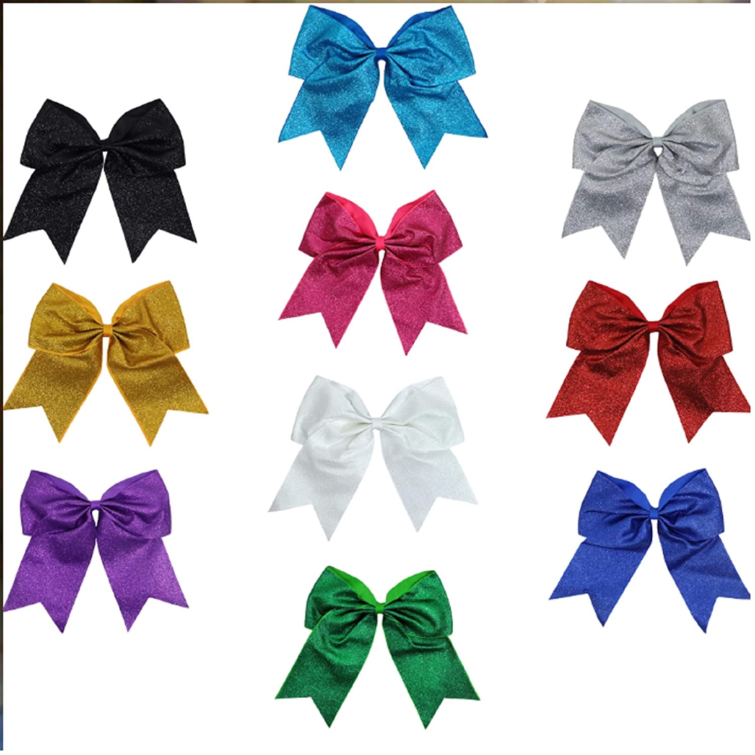 Ribbon For Cheer Bows Glitter