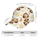 thumbnail image 2 of Fotbe Sloth Yoga Gorro Clásico de Béisbol, Gorra Ajustable con Broche Snapback, Gorro de Exterior de Algodón Suave, 2 of 6