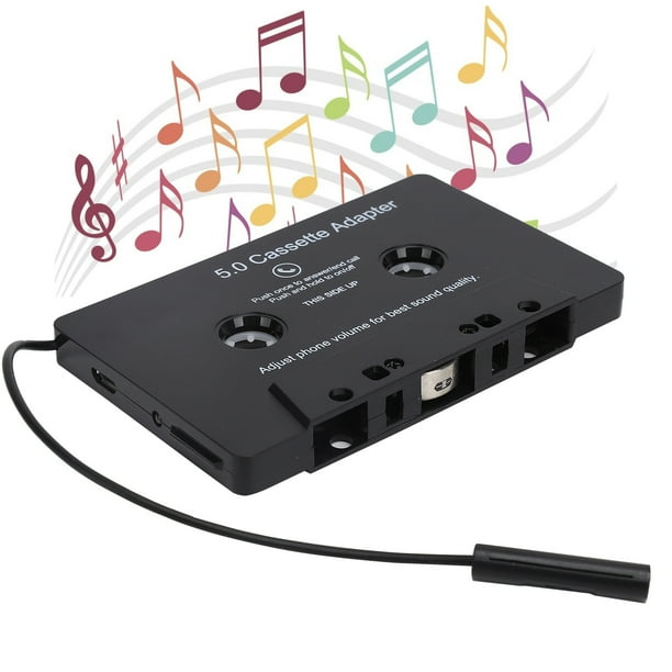 Adaptateur Auxiliaire De Cassette De Voiture Car Audio Bluetooth Tape  Receiver Universal Cassette Tape Adapter Player - Cdiscount Informatique