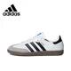 thumbnail image 1 of Zapatillas de tabla informales de caña baja neutras Adidas Original Samba en color blanco, 1 of 5