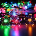 thumbnail image 1 of Cadena de luces LED solares de cerezo para exteriores, impermeables, para Navidad, vacaciones, dormitorio, decoración, 1 of 5