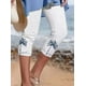 thumbnail image 3 of Pantalones de yoga de playa de la serie Seaside, holgados y cómodos, con estampado 3D de borde y verano, 3 of 6