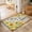 Yellow Brown, variant on Kitchen Mats for Floor 3x5 Ft, Summer Sunflower Non Slip Area Rugs for Kitchen Bedroom Entryway, Vintage Floral Botanical Bee Washable Carpet Runner Rug Floor Mats for Bedroom Home Decor