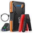 thumbnail image 1 of S ZEVZO Jump Starter 1000A Peak Portable Jump Starter for Car (Up to 7.0L Gas/5.5L Diesel Engine) 12V Auto Battery Booster Pack with Smart Clamp Cables, USB Charge, LED Flashlight Jump Box, 1 of 7