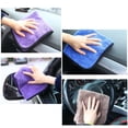 thumbnail image 4 of Fairnull Microfiber Thicken Water Absorption Car Washing Polishing Cloth Cleaning Towel, 4 of 8