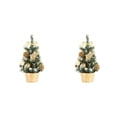 thumbnail image 1 of Wosthever Mini árbol de pino de Navidad de 20cm, paisaje Artificial, decoración de Navidad, accesorio de fotografía, artesanía DIY para Type2 NO2, 1 of 6