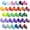 32pcs, variant on 3D Printed Eggs with Rabbit Inside,Funny Gifts Easter Basket Essentials,Surprise Gifts to Enhance the Festive Atmosphere, Unique Collectible Desktop Ornaments