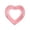 Gold, variant on Gold Love-Shaped Inflatable Swim Ring With Sparkles Extra-Thick Anti-Roll Pool Float 29.5 Inch 1 Pack