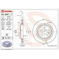 thumbnail image 2 of Brembo 09.9587.11 BRAKE ROTORS Fits select: 2008 VOLVO XC70, 2010-2011 VOLVO S80 3.2, 2 of 2