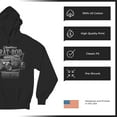 thumbnail image 6 of American Rat Rod Sweatshirt Hot Rod Custom Culture Route 66 1930s Classic Car Vintage Rusty Cars Garage Hoodie, 6 of 7
