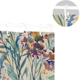 thumbnail image 5 of FREEAMG Watercolor Flowers Shower Curtain for Bathroom Modern Bathroom Decor Waterproof Washable Fabric Shower Curtains with 12 Hooks for Hotel Bathroom Bathtubs 60x72 Inch, 5 of 6