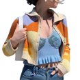 thumbnail image 3 of Women's Button Down Cardigan Sweater Long Sleeve Knit Blouse Coat Tops, 3 of 7