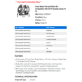 thumbnail image 2 of Front Brake Pad and Rotor Kit - Compatible with 2019 Hyundai Santa Fe XL, 2 of 2