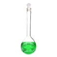 thumbnail image 2 of 250ml ASTM Volumetric Flask w/ Glass Stopper - Class A - White Markings - Eisco Labs, 2 of 2