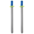 thumbnail image 1 of Foam Swords for Kids Multi Safe Toy Prop for Home Use and Party Games 2Pcs, 1 of 8