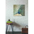 thumbnail image 3 of Epic Graffiti  "Blue Peacock" by Danhui Nai, Giclee Canvas Wall Art - 26" x 26", 3 of 3