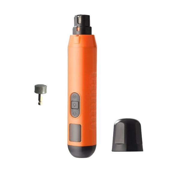 Lttoisl 5-Speed Cordless Dog Nail Grinder, Silent Motor Under 45dB for Stress-Free Grooming, Safe Trimming for Cats and Dogs with LED Light