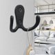 thumbnail image 3 of Double Wall Hooks, Zinc Alloy Coat Hooks 20-Pack for Home Organization & Space Saving, 3 of 4