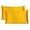Yellow, variant on Oussum Satin Pillowcases 2-Pack for Hair Skin Standard King Queen Bed Pillow Cases Bedroom Online