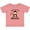 Mauve, variant on Inktastic Mimi Little Monkey Grandchild Boys or Girls Baby T-Shirt