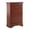 Cherry, variant on Passion Furniture Louis Phillipe II Cappuccino 5 Drawer Chest of Drawers (31 in L. X 16 in W. X 48 in H.)