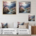 thumbnail image 4 of Designart "Asian Art Eastern gracefulness IV" Asian Floater Framed Canvas Print, 4 of 7