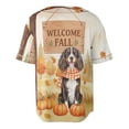 thumbnail image 2 of Welcome Fall Boykin Spaniel Cozy Autumn Field Pumpkins Golden Leaves All Over Print 3D Baseball Shirt Dog Lover Softball Sport - 12013, 2 of 6