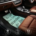 thumbnail image 5 of Daiia Not All Those Who Wander Are Lost1 Printed Car Floor Mats Set of 4, Durable Non Slip Auto Floor Carpet, Car Interior Carpets Proof Foot Pads Anti-Slip Cushion Automoetive Accessories, 5 of 6