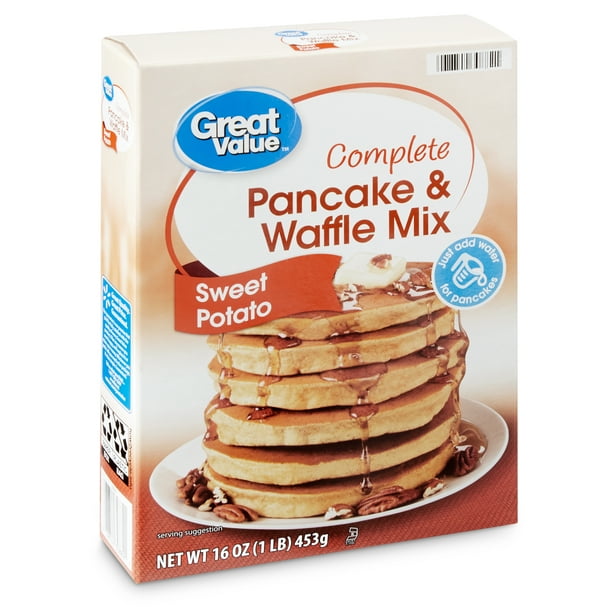 Great Value Sweet Potato Complete Pancake And Waffle