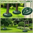 thumbnail image 6 of Tutuviw 10 Gallon Tree Watering Ring Tree Watering Bag Slow Release Plastic Drip Irrigation Water Pouch Automatic Drip System for Planting Gardening Trees and Shrubs, (Green,2 Pack), 6 of 8