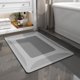 thumbnail image 2 of Alfombrilla de baño - Alfombrilla de baño absorbente de secado rápido con respaldo de goma, fina, se adapta debajo de la puerta, alfombrilla de baño, alfombrilla para el frente del lavabo, alfombrilla, 2 of 4