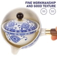 thumbnail image 2 of 1 juego de té de viaje, tetera automática para preparar té, juego de té, kit portátil para preparar té, 2 of 7