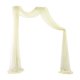 thumbnail image 2 of Boda Draping Arbor Drapery Reutilizable Party Telón de fondo Paneles 70x550cm 6 Yard para cumpleaños Escaleras Fiestas tejado Recepción 1x Yotijar cortina de arco de boda, 2 of 10