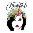 thumbnail image 3 of Lavoie, Tina 12x12 Black Modern Framed Museum Art Print Titled - Hello Beautiful, 3 of 5
