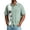Mint Green, variant on Men's Vintage Bowling Shirt Short Sleeve Hawaiian Summer Beach Printed Casual Shirts Outdoor Lightweight Button Down Tops,Dark Green,L