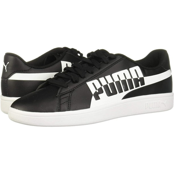 PUMA Mens Smash V2 Max Lace Up Sneakers Shoes Casual White