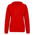 thumbnail image 3 of Tejiojio Clearance Sweatshirts Autumn Winter Ladies Long-Sleeved Pullover Print Round Neck Hooded Sweatshirt, 3 of 5