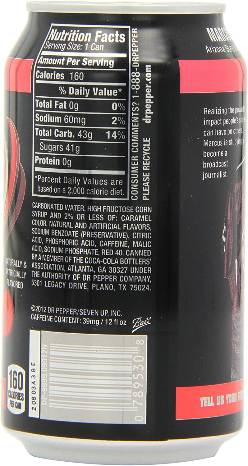Dr Pepper Cherry 12pk | Fizzy drinks for event management