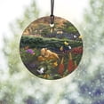 thumbnail image 4 of Disney (Lion King Return to Pride Rock - Young Simba and Nala) StarFire Prints™ Hanging Glass Print SPCIR990, 4 of 4