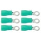 thumbnail image 5 of Conector de terminal de crimpado de cables, 100 piezas, conector de cable de anillo preaislado, terminales de crimpado eléctricos, elegantes y modernos, 5 of 12