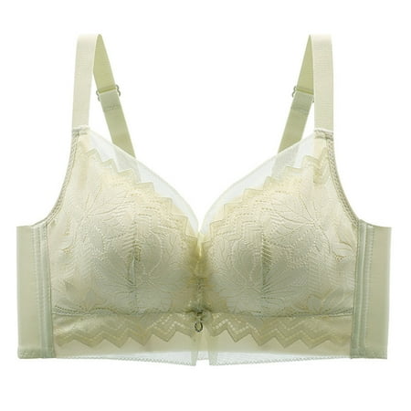 USSUMA 1pc Women s Comfort Breathable Lace Thickening Bras Sports Bra Seamless Bra Plunge T Shirt Bra Softly Padded with Extender Weekly Deals
