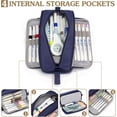 thumbnail image 3 of Large Pencil Pouch, Special Preppy Aesthetic Pencil Case with Compartments, Pencil Bag Big for Students Office College Men Women Adult, 3 of 7