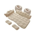 thumbnail image 4 of lacooooppia Car Air Bed Inflatable Mattress Back Seat Camping Bed Multifunctional Generic with 2 Pillows for Family Trip Lightweight Beige, 4 of 8