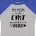 thumbnail image 4 of Inktastic My Mom is an EMT and a Hero Boys or Girls Baby Bodysuit, 4 of 5