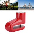 thumbnail image 2 of Security Scooter Motorcycle Bicycle Anti theft Heavy Duty Bike Brake Wheel Disc Rotor Lock Red, 2 of 2