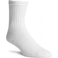 thumbnail image 5 of NEW White 6 Pairs Ankle/Quarter Crew Mens Socks Cotton Long Size 10-13 Sports, 5 of 5
