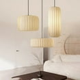 thumbnail image 4 of Arturesthome Wabi-Sabi Style Japanese Simple Imitation Silk Pendant Lights Living Room Combination Lamps, 4 of 27