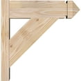 thumbnail image 3 of Ekena Millwork 5.50"W x 16"D x 16"H Traditional Smooth Arts and Crafts Outlooker, Douglas Fir, 3 of 4