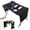 D_B, variant on Dog Bathing Station, Pet Grooming Hammock, Foldable Metal Structure with Quick Surface and Strap, Suitable for pet Washing Maintenance Travel Grooming, Blue